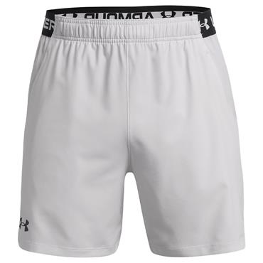 Under Armour Gents Vanish Woven 6" Shorts Halo Grey - Black (014)