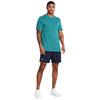 Under Armour Gents Vanish Woven 6" Shorts Midnight Navy - Mod Grey (410)