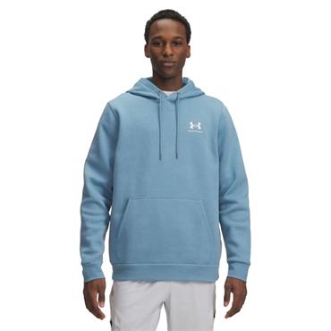 Under Armour Gents Icon Fleece Hoodie Blue Smoke (418)