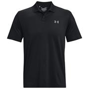 Under Armour Gents Matchplay Polo Shirt Black - Pitch Grey (001)