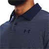 Under Armour Gents Tee To Green Printed Polo Shirt Midnight Navy (410)