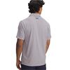 Under Armour Gents Playoff 3.0 Stripe Polo Shirt Prime Pink - Midnight Navy (648)
