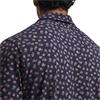 Under Armour Gents Playoff 3.0 Printed Polo Shirt Midnight Navy - Posh Pink (431)