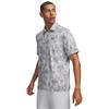 Under Armour Gents Playoff 3.0 Printed Polo Shirt Mod Grey - Steel - Castlerock (019)
