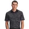 Under Armour Gents Playoff 3.0 Printed Polo Shirt Black (017)