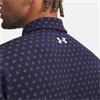 Under Armour Gents Playoff 3.0 Printed Polo Shirt Midnight (427)