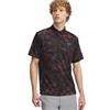 Under Armour Gents Playoff 3.0 Printed Polo Shirt Black - Fire (013)