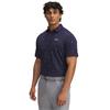 Under Armour Gents Playoff 3.0 Printed Polo Shirt Blue (423)