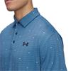 Under Armour Gents Playoff 3.0 Printed Polo Shirt Ether Blue (452)