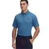 Under Armour Gents Playoff 3.0 Printed Polo Shirt Ether Blue (452)