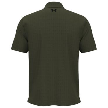 Under Armour Gents Playoff 3.0 Printed Polo Shirt Green (390)