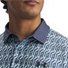 Under Armour Gents Playoff 3.0 Printed Polo Shirt Stream - Downpour Grey (494)