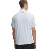 Under Armour Gents Playoff 3.0 Printed Polo Shirt Stream - White - Black (495)