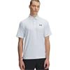 Under Armour Gents Playoff 3.0 Printed Polo Shirt Stream - White - Black (495)
