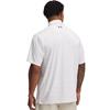 Under Armour Gents Playoff 3.0 Printed Polo Shirt White  - White Clay (116)