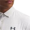 Under Armour Gents Playoff 3.0 Printed Polo Shirt White  - White Clay (116)