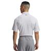 Under Armour Gents Playoff 3.0 Printed Polo Shirt White - Halo Grey (120)