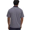 Under Armour Gents Playoff 3.0 Printed Polo Shirt White - Midnight Navy (114)