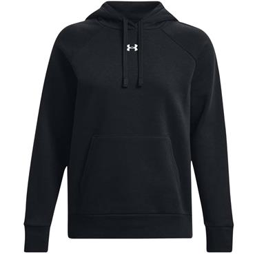 Under Armour Ladies Rival Fleece Hoodie Black (001)
