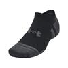 Under Armour Unisex Performance Tech 3-Pair No Show Socks Black (001)