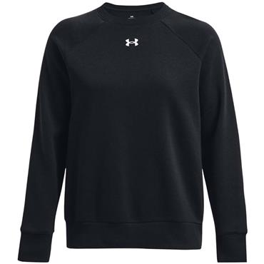Under Armour Ladies Rival Fleece Crew Black (001)