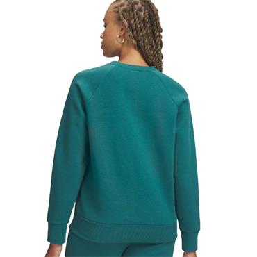 Under Armour Ladies Rival Fleece Crew Green (338)