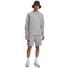 Under Armour Gents Unstoppable Fleece Shorts Mod Grey - Black (011)
