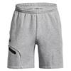 Under Armour Gents Unstoppable Fleece Shorts Mod Grey - Black (011)