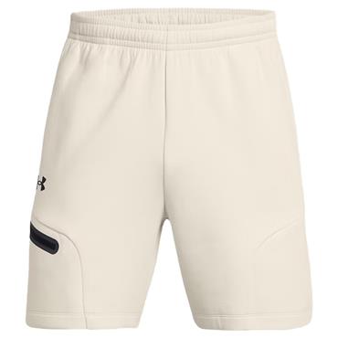 Under Armour Gents Unstoppable Fleece Shorts White (110)