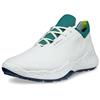 Ecco Gents Biom Lace Golf Shoes White - Baygreen (61475)
