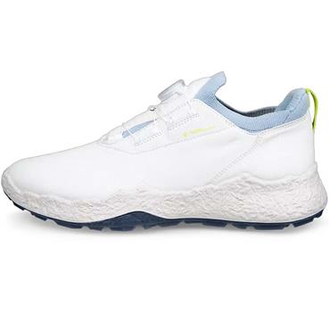 Ecco Gents Golf Biom H5 BOA White - Dusty Blue 
