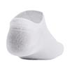 Under Armour Essentia No Showl 6-Pair Socks White - Halo Grey (100)