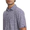 Under Armour Gents Playoff 3.0 Printed Polo Shirt Midnight (414)