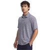 Under Armour Gents Playoff 3.0 Printed Polo Shirt Midnight (414)