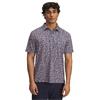 Under Armour Gents Playoff 3.0 Printed Polo Shirt Midnight (415)