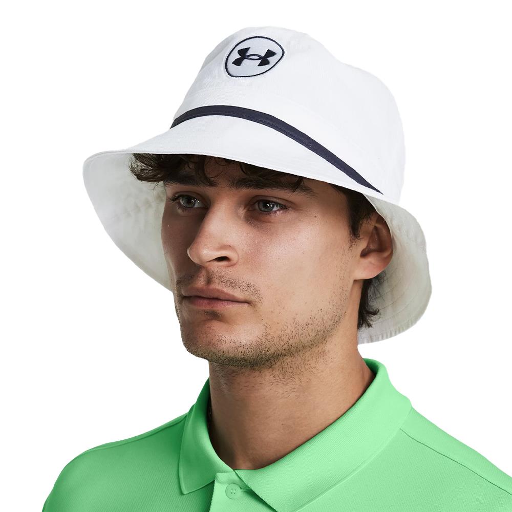 Under Armour Unisex Driver Golf Bucket Hat White (100)