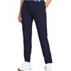 Under Armour Ladies Drive Pants Midnight Navy - Halo Grey (410)