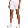 Under Armour Ladies Drive 7" Shorts White - Halo Grey (100)