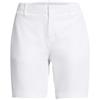 Under Armour Ladies Drive 7" Shorts White - Halo Grey (100)