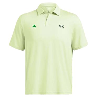 Under Armour Gents Tee To Green Shamrock Polo Shirt Retro Green (383)