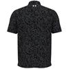 Under Armour Gents Tee To Green Printed Polo Shirt Black (005)
