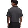 Under Armour Gents Tee to Green Printed Polo Shirt Black - Halo Grey (004)