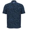 Under Armour Gents Tee To Green Printed Polo Shirt Blue (415)