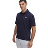 Under Armour Gents Tee to Green Printed Polo Shirt Midnight Navy - White (413)