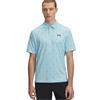 Under Armour Gents Tee to Green Printed Polo Shirt Stream - Black (494)