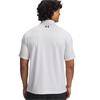 Under Armour Gents Tee To Green Printed Polo Shirt White - Halo Grey (102)