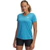 Under Armour Ladies Tech™Twist V-Neck Short Sleeve Ether Blue (452)