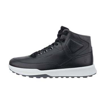 Ecco Gents Golf Street Vibe Hi-Top Shoes Black - Magnet (50839)