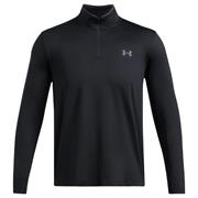 Under Armour Gents Matchplay ¼ Zip Black - Pitch Grey (001)