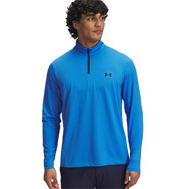 Under Armour Gents Matchplay ¼ Zip Blue Atlantis - Midnight Navy (402)